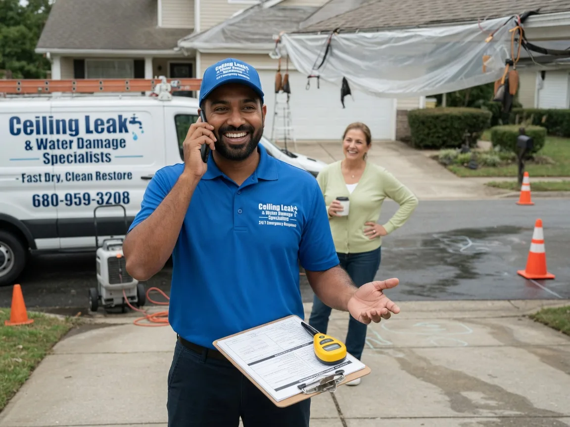 Ceiling Leak Cleanup Pillow, PA FAQs